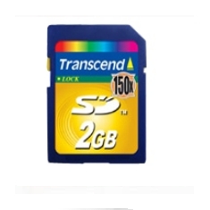 Tarjeta Memoria Secure Digital 2gb Transcend Sd 150x